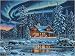 Dimensions(R) 16 Inch x12 Inch Counted Cross Stitch - Aurora Cabin