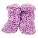 Aroma Home Fluffy Microwavable Feet Warmers - Purple