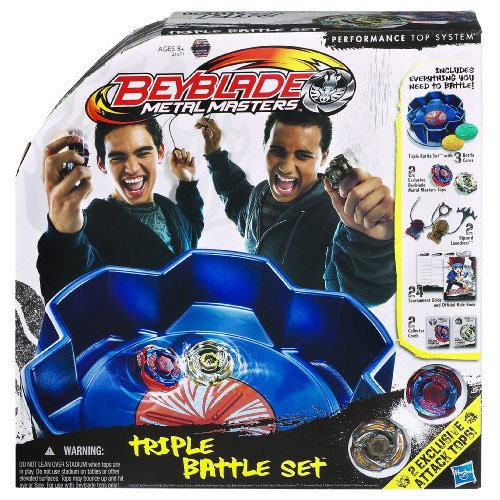 Beyblade Metal Masters Triple Battle Set-image