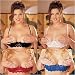 Plus Size Chopper Bar Lace Shelf Bra 38