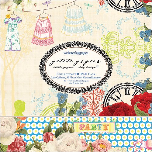 Petite Papers Pad Triple Collection Combo 6