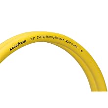GOODYEAR by Michigan Industrial Tools 46511 3/8-Inch by 6-Feet 250 PSI Rubber Air Hose