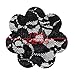 5 Pairs Sexy Lace Adhesive Nipple Cover Pasties Bra Halloween & Christmas Style (Black Flower)