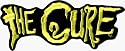 Large The Cure Disintegration Logo - 8" x 3 1/4" - Embroidered Iron On or Sew On Back Patch