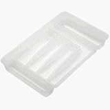 Rubbermaid 2944-RD-FCLR Smart Solutions Cutlery Tray