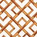 Caspari Set of Two Bamboo Natural Cocktail Napkins packages, 20 per package