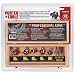 Porter-Cable PCRBS10 10 Piece Master Woodworking Router Bit Set