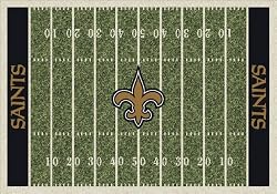 New Orleans Saints 3' 10" x 5' 4" NFL Home Field Area Rug