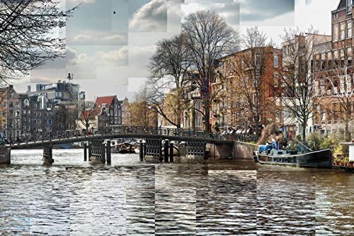 Gallery Wrap Canvas 36 x 26 By Pep Ventosa-Zwanenburgwal Canal