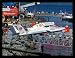 Hydroplane (Hoist) Framed Art Poster Print - 11 X 17