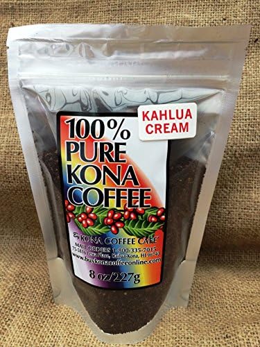 Kona Coffee Ground, Kahlua Cream Flavored - 8oz