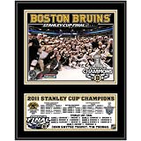 Mounted Memories Boston Bruins 2011 Stanley Cup Champions 12X15 Plaque