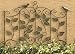 Decorative Bird Metal Fence Border and Trellis (set of 2)