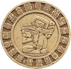 Maya Calendar Round Wall Relief