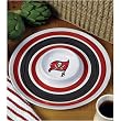 Tampa Bay Buccaneers NFL 14" Melamine Chip and Dip Serving Tray