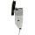 Starrett 811-MCZ Dial Test Indicator with Attachments, Swivel Head, Yellow Dial, 0-40-0 Reading, 0-0.8mm Range, 0.01mm Graduation, +/-0.01mm Accuracy