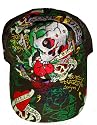 Ed Hardy Hat Specialty Cap Olive Love Dies Hard