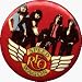 Search : R.E.O. Speedwagon - Logo (Group shot with wings) - AUTHENTIC 1980's RETRO VINTAGE 1.25' Button / Pin