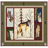 Patch Magic 72-Inch by 72-Inch Patch Call of the Wild Shower Curtain