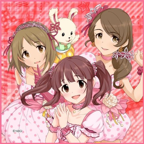 アイドルマスター シンデレラガールズ マイクロファイバーミニタオル 三村かな子・緒方智絵里・持田亜里沙