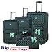 Search : CS6660 GREEN CHARLIESPORT POLKA DOT LUGGAGE BAG 4 pcs