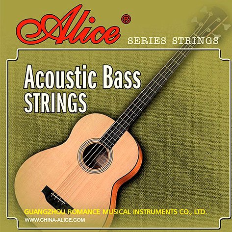 Produkt-Bild: Basssaiten Light 4er Satz Saiten f&uuml;r Akustik Bass