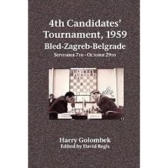 4th Candidates' Tournament, 1959 Bled-Zagreb-Belgrade September 7th - October 29th