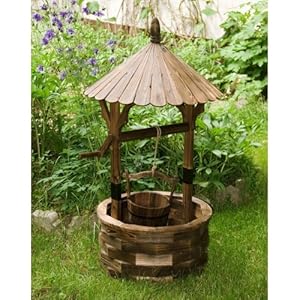 Puits de jardin en bois: Jardin