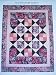 SOPHISTICATED STARS - FAT QUARTER QUILT PATTERN FROM CREATIVE WALL QUILTS 36
