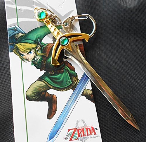 Gooband®Legend of Zelda Skyward Sword weapon Keychain with shining diamond 01
