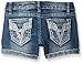 Vigoss Girls' Big Classic V Logo Short