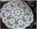 Romantic Round Bobbin Lace Placemat/tray Cloth/doily B