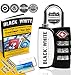 TSA Lock 3 Digit Combination Travel Luggage Lock TSA Approved Locks (White/Black - Single Pack)