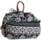 [カシュ カシュ] スノー柄ツィード巾着BAG IN BAG