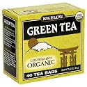 Bigelow Organic Green Tea, 40-Count Boxes (Pack of 6)