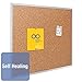 Quartet Cork Board, Bulletin Board, 4' x 3' Corkboard, Aluminum Frame (2304)
