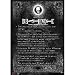Death Note: Rule Wall Scroll