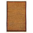 EXP 5' x 2'6" Hand-Knotted Tibetan Lotus Flower Wool Area Rug