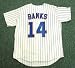 ERNIE BANKS Chicago Cubs Majestic Home Baseball Jersey, 2XL