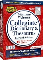 Merriam Websters Collegiate Dictionary & Thesaurus 11th Edition