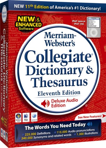 Merriam-Websters Collegiate Dictionary &amp; Thesaurus