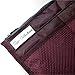 Tapp C. Multi-pocket Nylon Purse Insert Organizer - Black