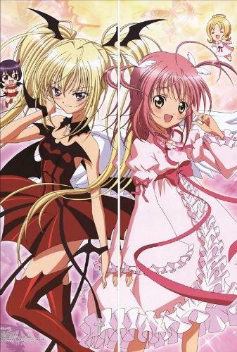 Animated Series Pillowcase Shoujo Manga Shugo Chara Dakimakura Printed the Life-size Hugging Pillow Case Two Sides 150cmx50cm (peach skin, sf004)