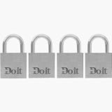 Master Lock 1820QDIB Do it 4 Pack Solid Body Padlocks
