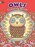 Owls Coloring Book (Dover Coloring Books)