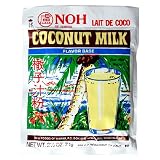 NOH Hawaiian Coconut Milk, 2.5-Ounce Packet, (Pack of 10)