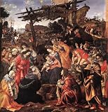 6 x 4 Greeting Card Lippi Filippino Adoration of the Magi 1496