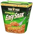 Tiger Tiger Easy Snax, Sweet & Sour Sauce with Jasmine Rice, 10-Ounce Boxes (Pack of 8)