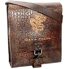 Mark Nason Croc Print Messenger Bag