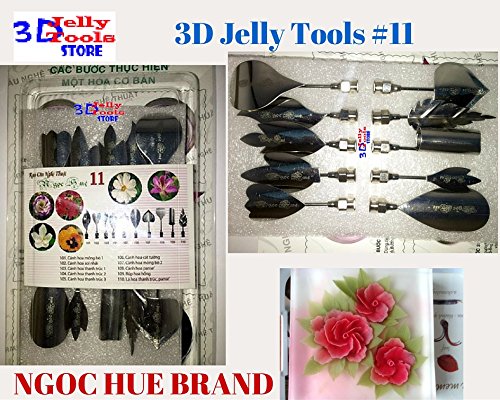3d Gelatin Art Tools - Type 11 - 3d Jelly Cake Tools - 10 Pcs/set